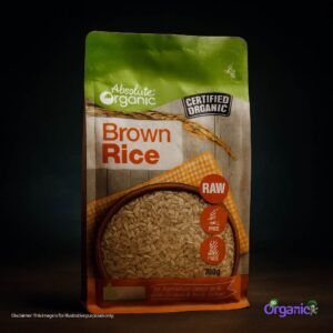 Absolute Organic Rice - Brown (700g) Australia