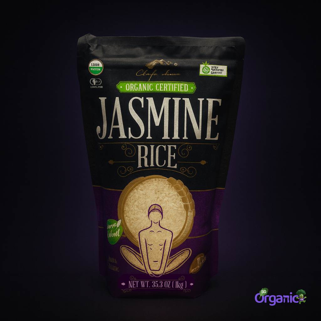 Chef's Choice Organic Rice - Jasmine (1kg) Australia